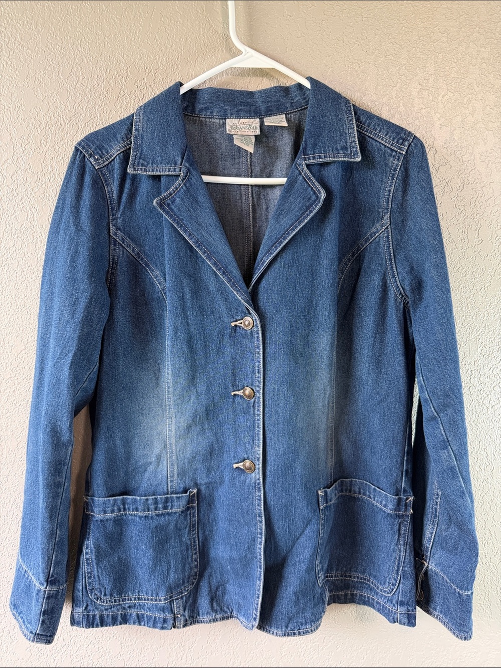 Vintage St. John's Bay Denim Jacket in Blue